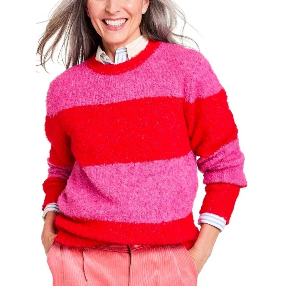 Rowing Blazers x Target Rugby Stripe Crewneck Pullover sweater Medium